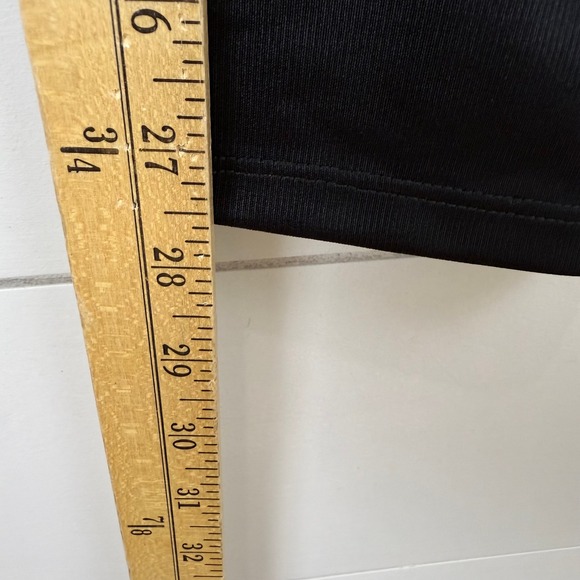 NEW SKIMS DISCO ONYX Women PLUS 3X Black PANTS SATIN JERSEY SKINNY - Picture 11 of 12